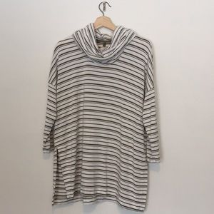 Lou & Grey Cowl Neck Tunic Sweater